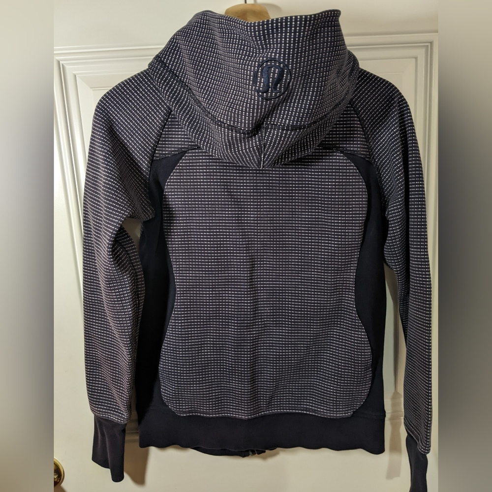 Lululemon Hooded Jacket Iridescent Zipper Size 6